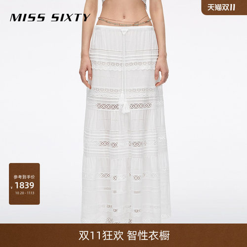 MissSixty系带半身裙