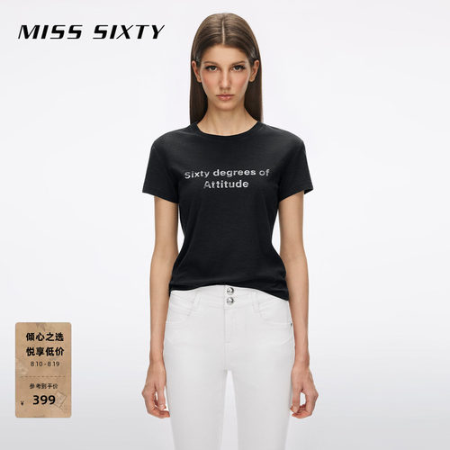 MissSixty印花短袖T恤