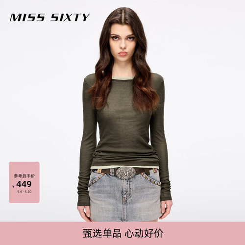 MissSixty两件式叠穿T恤