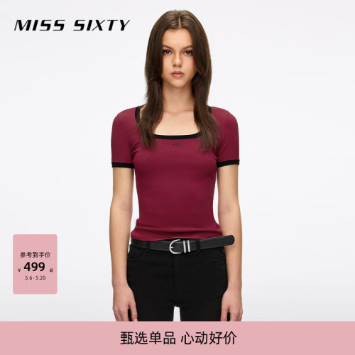 MissSixty刺绣针织衫