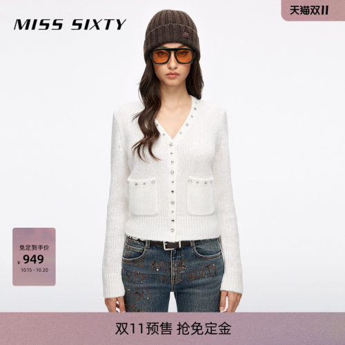 MissSixty马海毛混纺开衫
