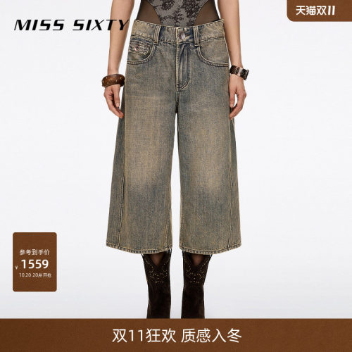 MissSixty做旧牛仔裤