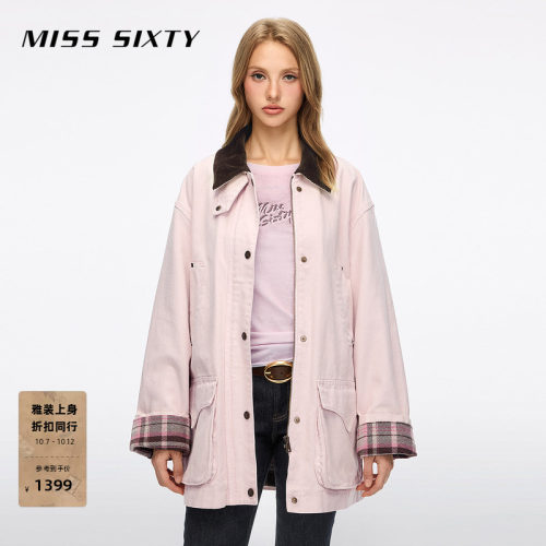 MissSixty多口袋牛仔外套