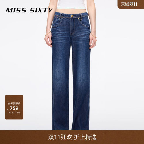 MissSixty复古直筒牛仔裤