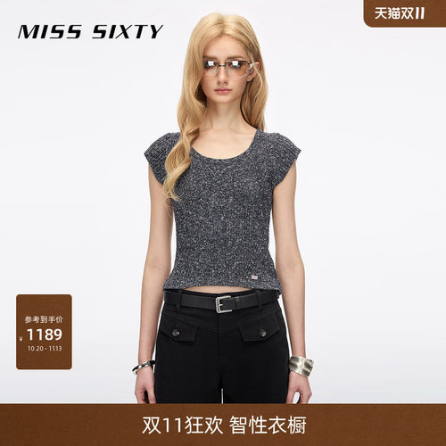 MissSixty亮丝针织衫