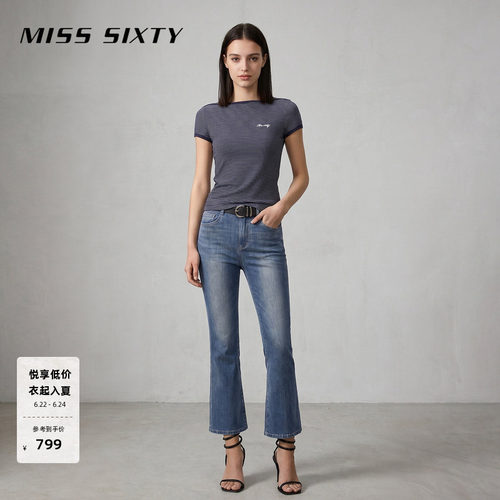 MissSixty修身喇叭牛仔裤