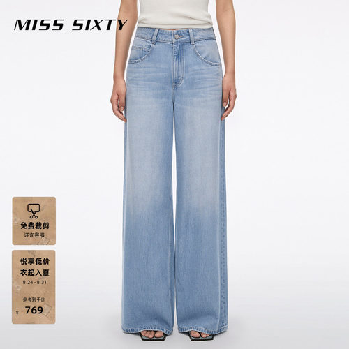 MissSixty阔腿牛仔裤