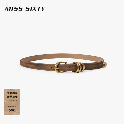 MissSixty绒面革腰带