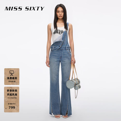 MissSixty牛仔连体背带裤