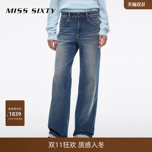 MissSixty直筒牛仔裤