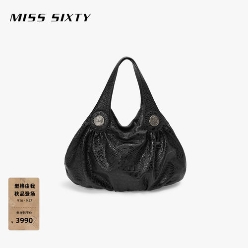 MissSixty金属装饰单肩包