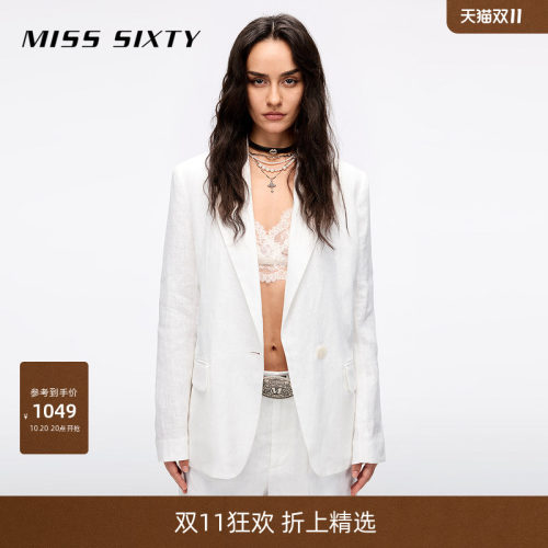 MissSixty亚麻西装外套