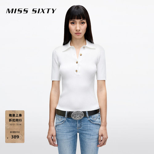 MissSixty含桑蚕丝针织衫