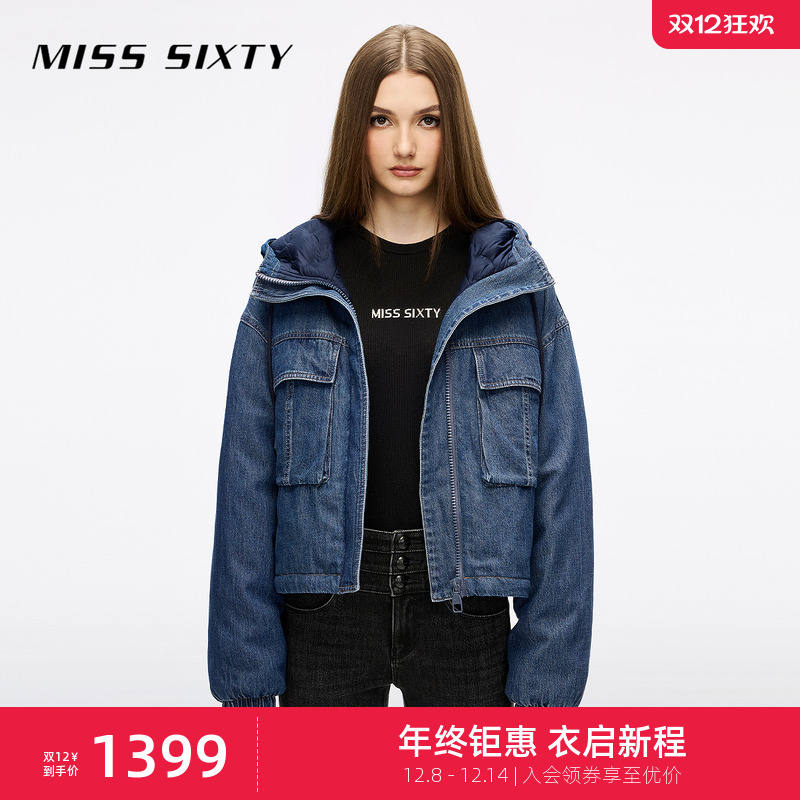 MissSixty牛仔羽绒服