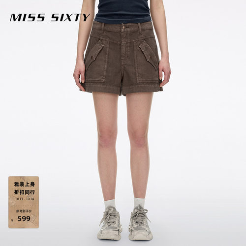 MissSixty工装牛仔短裤