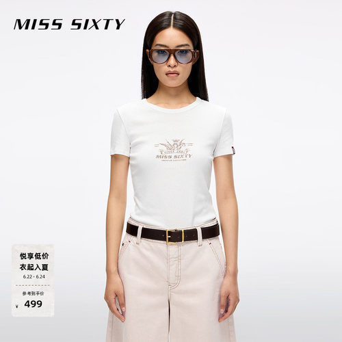 MissSixty圆领印花T恤
