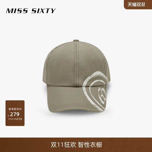 MissSixty印花棒球帽