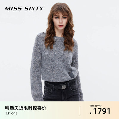 MissSixty慵懒松弛感毛针织衫