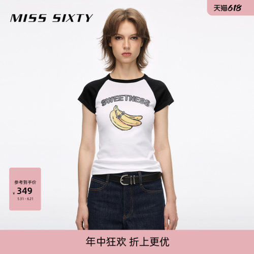 MissSixty水果印花T恤