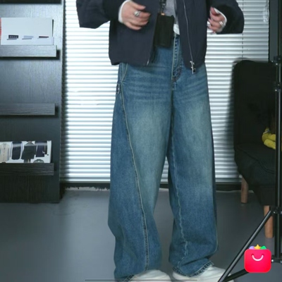 SYReperes D【等待】2024初秋侧扣牛仔裤SY-0927-77216