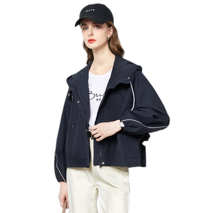 【缺配件清仓】2023春季女装上衣风衣小香风短外套西装针织大衣