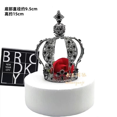 网红重工城堡黑皇冠雪花迷你