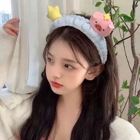 洗漱头饰网红束发带头箍头套绑发捆发箍化妆可爱韩国洗脸简约