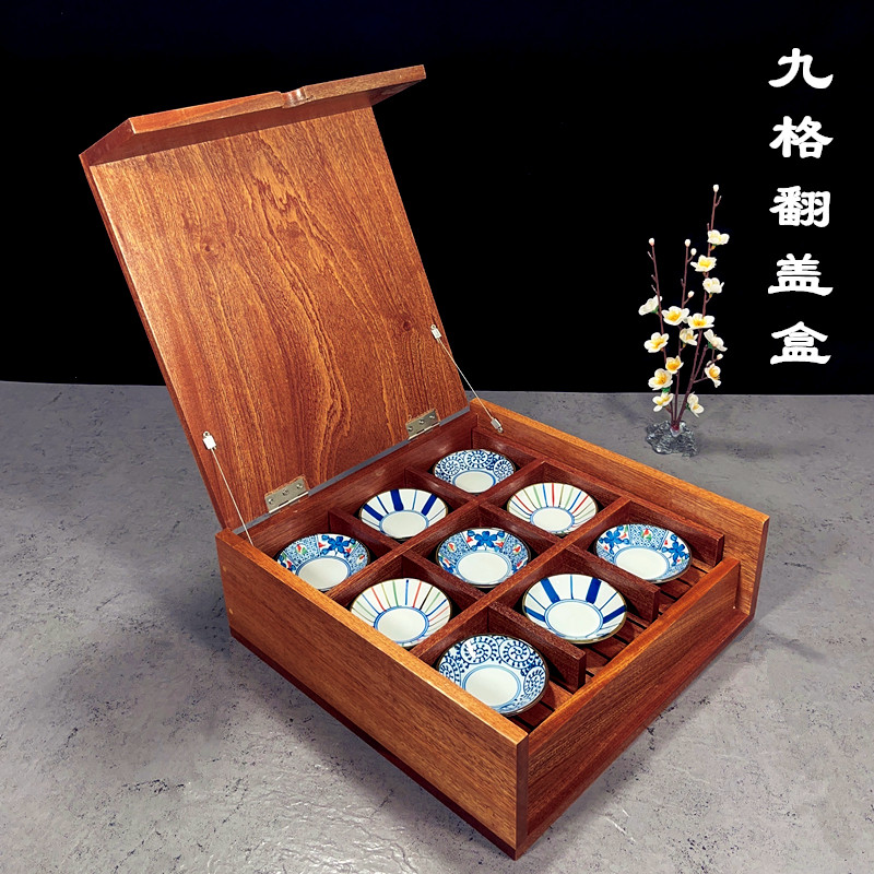 网红日式寿司特色火锅韩式烤肉店干冰带盖冒烟意境菜创意木盒餐具