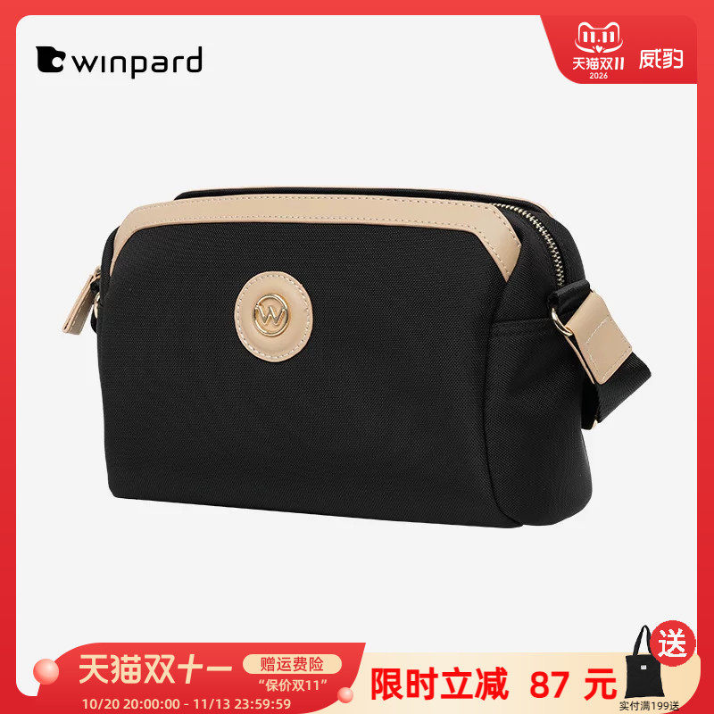 WINPARD威豹新款通勤单肩包斜挎包轻便旅行小包旅游上班女包43536