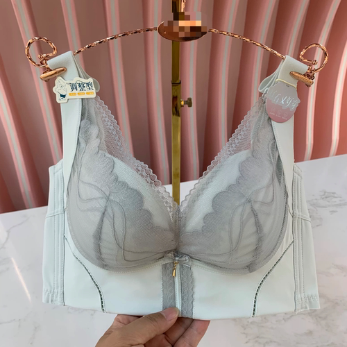 B杯中厚无钢圈调整型内衣女收副乳外扩托胸防下垂聚拢文胸罩