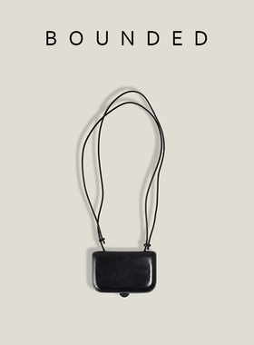 bounded有界 佛罗伦萨手工真皮卡包极简原创高级感斜挎mini小包