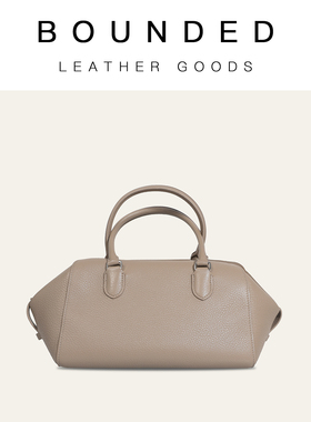 EW Bowling丨半手高品质肉感鹿纹保龄球包大容量通勤牛皮波士顿