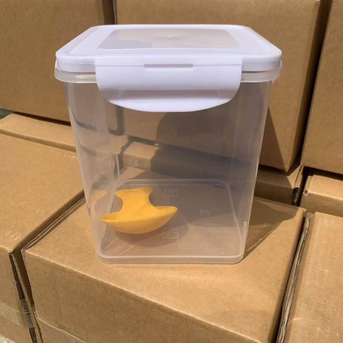 猫粮储存桶狗粮密封罐家用防潮除湿保鲜分装储粮桶宠物零食收纳盒