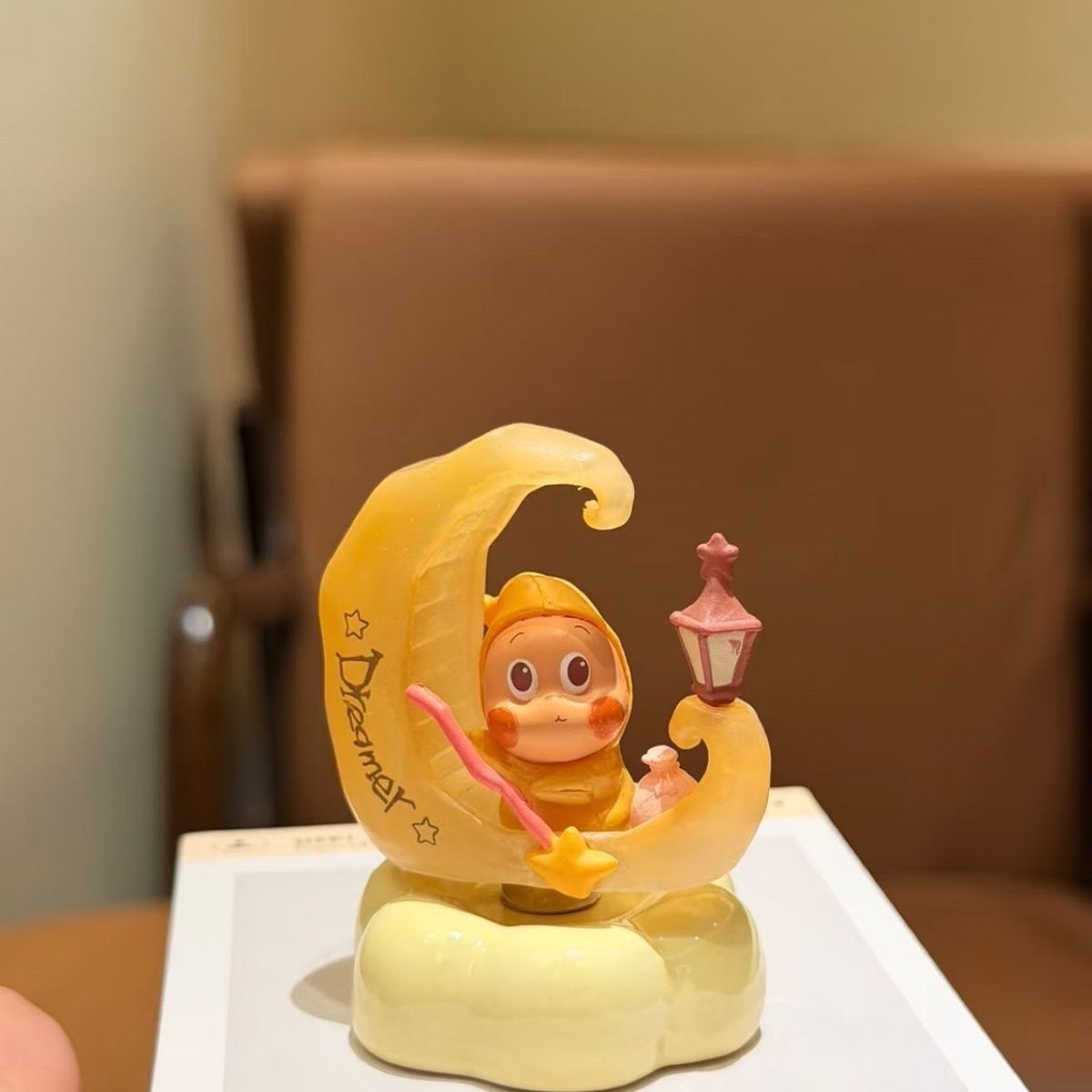 景德镇爆火陶瓷转转星星人转转乐桌面车载摆件可爱治愈树脂创意礼