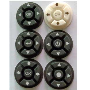 导电硅胶按键 键盘失灵修复 5键硅胶按键 方向导电按钮