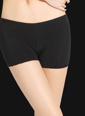 拉丁舞打底裤女成人跳舞黑色舞蹈安全裤防走光四角练功平底裤女童