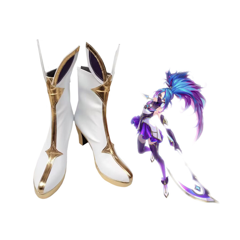 萌萌星之守护者阿卡丽cos鞋