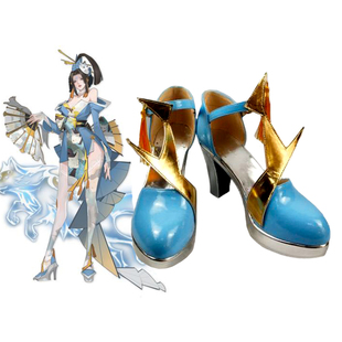 王者荣耀cos鞋 不知火舞 魅语cosplay鞋子支持来图订做