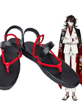 彩虹社luxiem vox akuma动漫cosplay鞋 定制游戏cos鞋定做定制