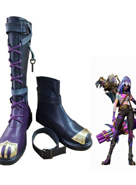 英雄联盟双城之战2 arcane jinx天资 金克斯cos鞋金克丝鞋子定制