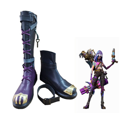 英雄联盟双城之战2 arcane jinx天资 金克斯cos鞋金克丝鞋子定制
