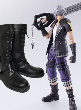 萌萌动漫SquareEnix 王国之心3 Bring Arts 利库 cos鞋来图定做