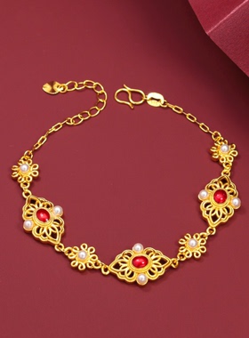 女友礼物凤熹手链新中式气质