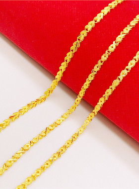 仿真首饰项链越南沙金久不掉色