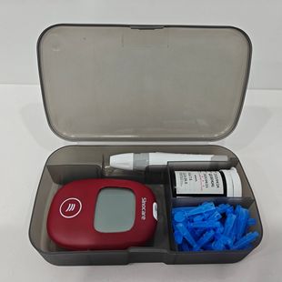 保护血糖仪三诺鱼跃收纳盒包装盒雅斯三诺血糖仪专用防摔抗压