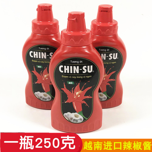 越南金苏辣椒酱250克进口蘸料调味品蒜蓉酸甜酱番茄酱汁调料料 - 封面
