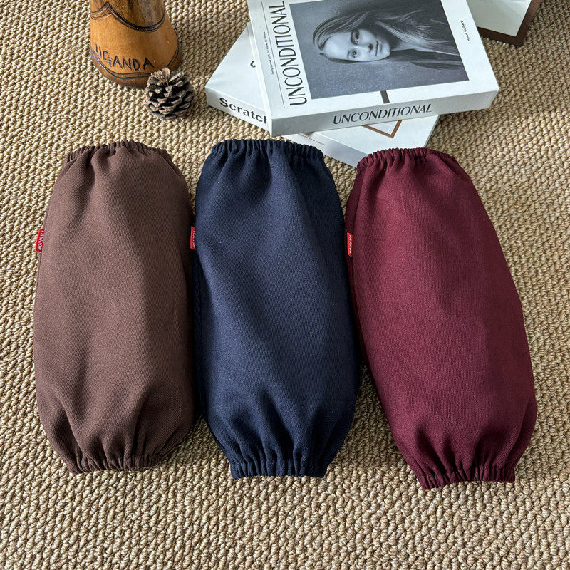 秋冬加厚防脏透气羽绒服袖套