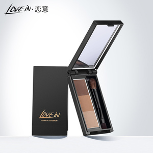 恋意lovein三色眉粉鼻影高光三合一带眉刷