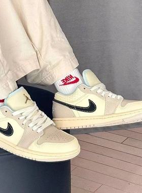 NIKE耐克JORDANAJ1女子轻便耐磨百搭休闲板鞋HQ3440-101