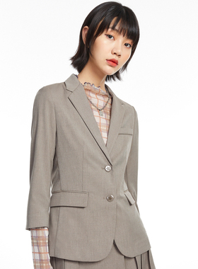 2021秋季A1BAA3202学院风收腰西装A1BAA320212